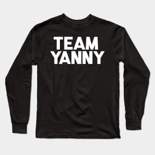 Team Yanny Long Sleeve T-Shirt